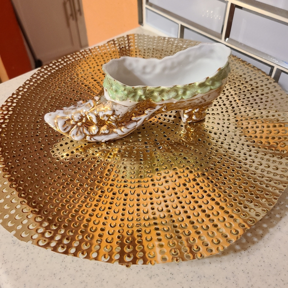 Vintage fancy heel collectible